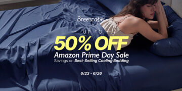 Summer Sleep Comfort, Prime Savings: Breescape is offering up to 50% for June Prime Day Deals