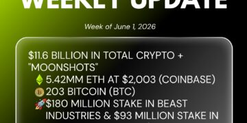 Bitmine Immersion Technologies (BMNR) Announces ETH Holdings Reach 5.42 Million Tokens, and Total Crypto and Total Cash Holdings of $11.6 Billion