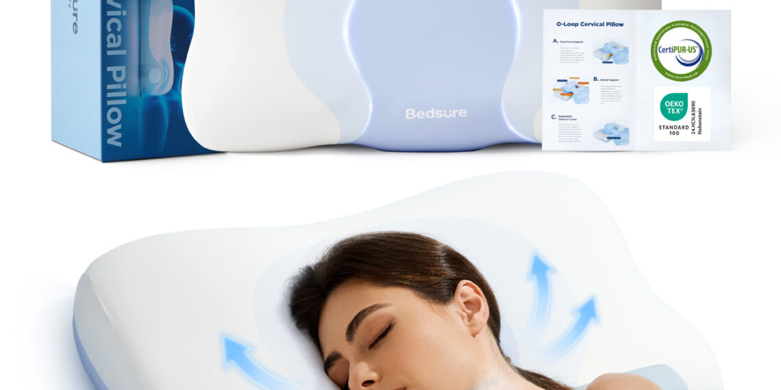 Bedsure Introduces the OLoop Cervical Pillow: Two Sides. One Perfect Night’s Sleep.