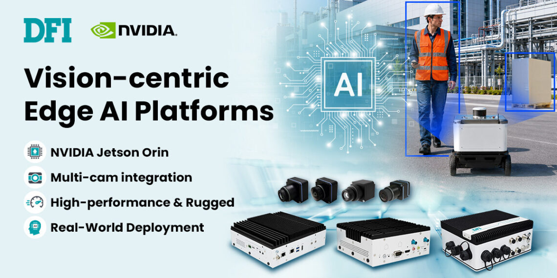 DFI Showcases NVIDIA Jetson Orin-Based Edge AI Platforms for Vision Applications at COMPUTEX 2026