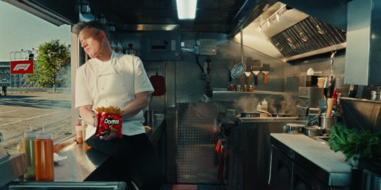 DORITOS LOADED UNVEILS HIGH-OCTANE COMMERCIAL STARRING CHEF GORDON RAMSAY AND MERCEDES-AMG PETRONAS F1 DRIVER GEORGE RUSSELL