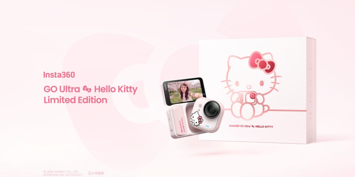 Insta360 Announces Hello Kitty Limited Edition GO Ultra Camera Bundle