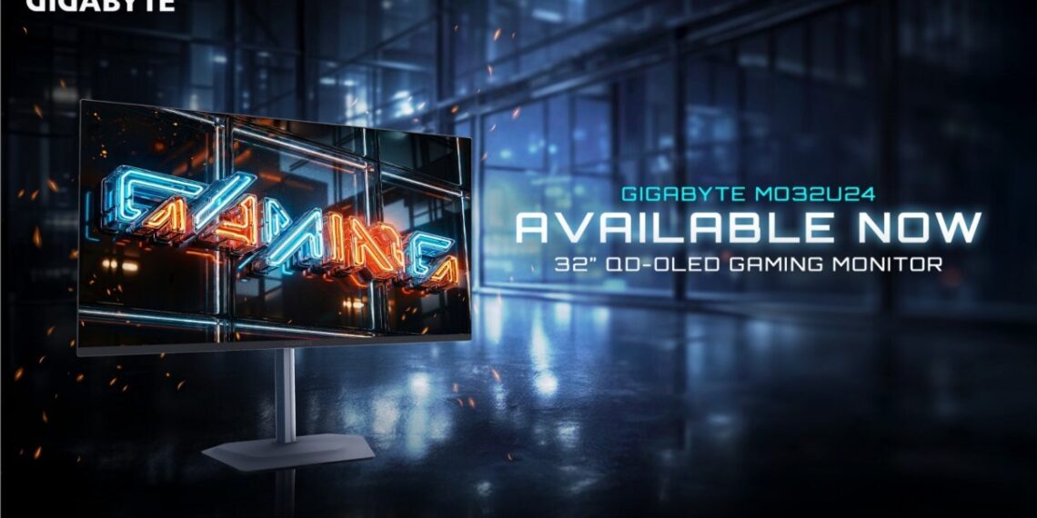 GIGABYTE 32-inch 240Hz QD-OLED 4K Gaming Monitor MO32U24 Now Available with Ultra-Smooth Visual Excellence