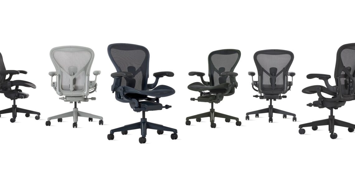 Herman Miller introduces Aeron Chair in color and advances its sustainable and inclusive design
