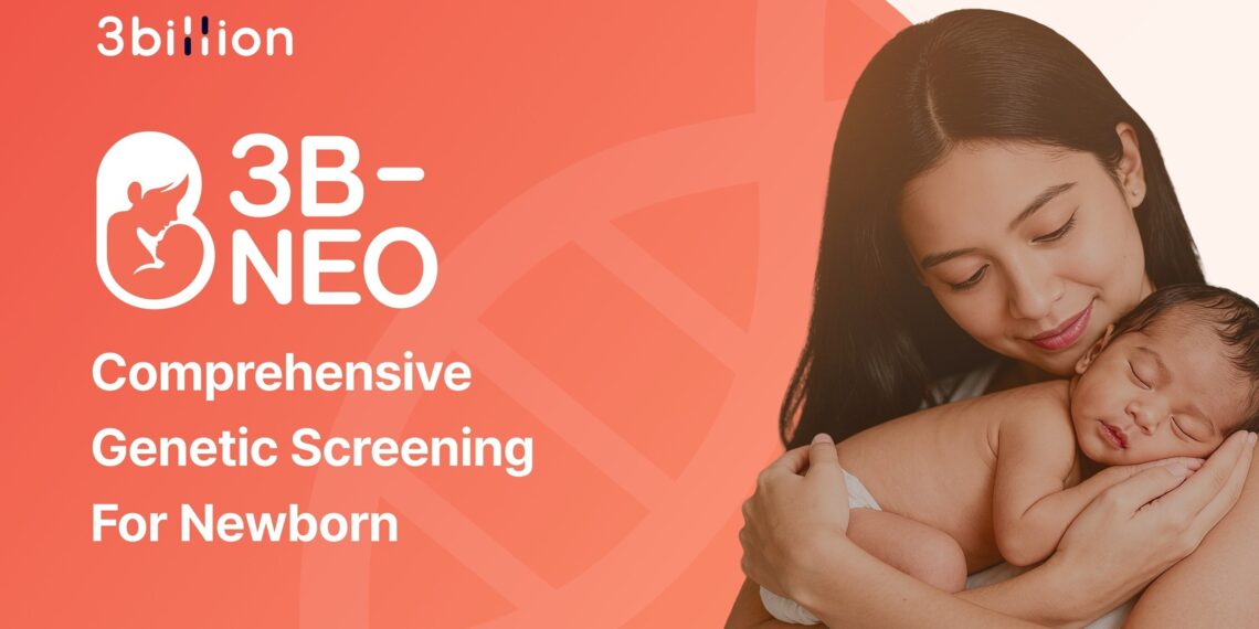 3billion Launches 3B-NEO, a Genomic Newborn Screening Service Covering 595 Clinically Actionable Genetic Conditions