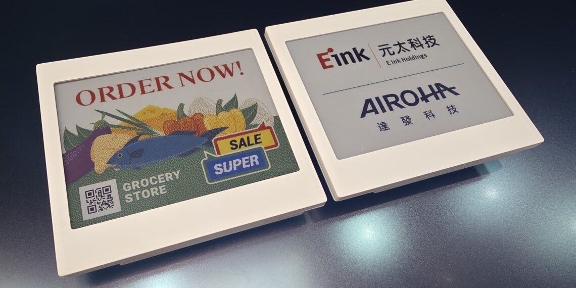 Airoha Technology Partners with E Ink for Global Debut of 4.2-Inch Ripple™ ESL at Computex 2026