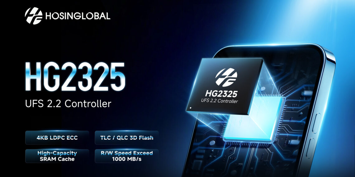 HosinGlobal Unveils Self-Developed HG2325 UFS Controller and Full-Series Storage Solutions at COMPUTEX Taipei