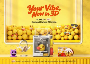 Creative Expression Takes Shape: ELEGOO Partners with emoji® – The Iconic Brand for a Special Co-Branded 3D Printer Centauri Carbon 2 Combo Edition