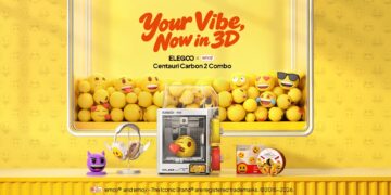 Creative Expression Takes Shape: ELEGOO Partners with emoji® – The Iconic Brand for a Special Co-Branded 3D Printer Centauri Carbon 2 Combo Edition