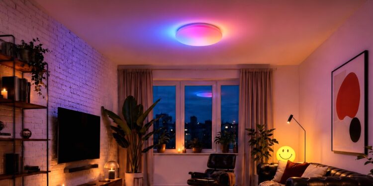 SwitchBot Expands Matter-Enabled Lighting Portfolio with RGBICWW Ceiling Light