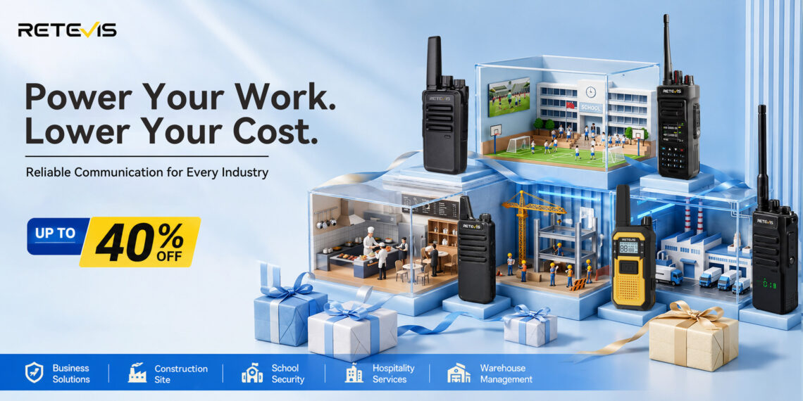 Retevis Brings 15 Years of Communication Expertise & MIL-STD-810H Walkie Talkie to 2026 Prime Day