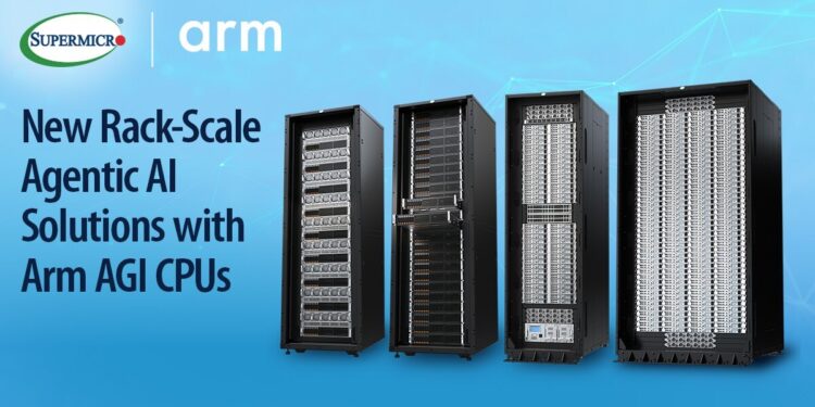 Supermicro Collaborates with Arm to Deliver a New Class of Energy-Efficient Rack-Scale Infrastructure for Enterprise Agentic AI