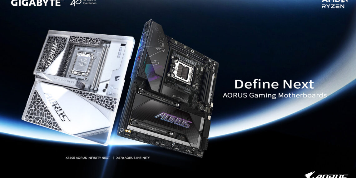 GIGABYTE Debuts 40th Anniversary X870E and X870 AORUS INFINITY Series Motherboards at COMPUTEX 2026