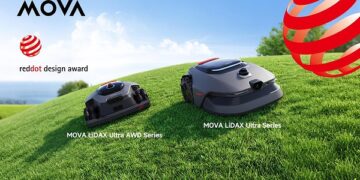 MOVA Claims 2026 Red Dot Design Award for Smart Robotic Lawn Mower Innovation