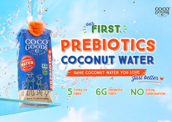 CocoGoodsCo Launches New Prebiotics Coconut Water: An Easy Upgrade To Everyday Hydration