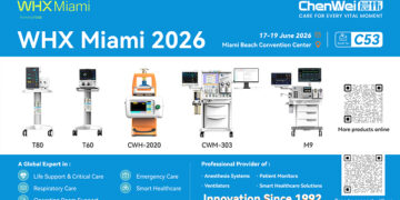Chenwei Medical Showcases Advanced ICU Ventilators, Anesthesia Workstations and Emergency Transport Ventilator Solutions at WHX Miami 2026