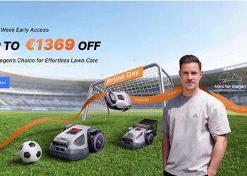 ANTHBOT Brings Stadium-Inspired Lawn Care Home with Prime Day Savings on M Series Robot Lawn Mowers