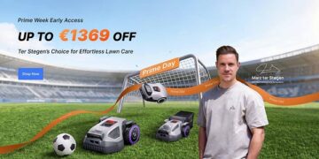 ANTHBOT Brings Stadium-Inspired Lawn Care Home with Prime Day Savings on M Series Robot Lawn Mowers