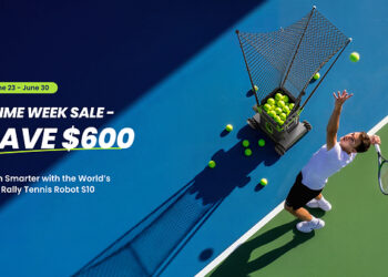 ACEMATE Tennis Robot S10 Gets $600 Prime Day Discount, with Bonus Gifts
