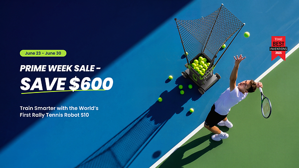 ACEMATE Tennis Robot S10 Gets $600 Prime Day Discount, with Bonus Gifts