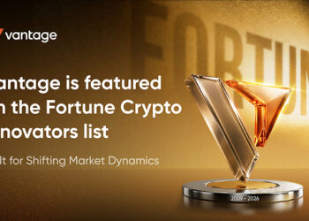 Vantage Secures Position on the Fortune Crypto Innovators List, Highlighting Cross-Market Trading Innovation
