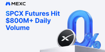 SpaceX Continues to Drive Strong Trading Activity as MEXC SPCX Futures Daily Trading Volume Surpasses $800 Million USDT