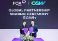 Fox ESS and OSW Sign 5GWh Strategic Energy Storage Agreement, Strengthening Global Expansion Efforts