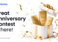 JustMarkets Launches Great Anniversary Contest with $50,000+ Prize Pool and Gold Rewards