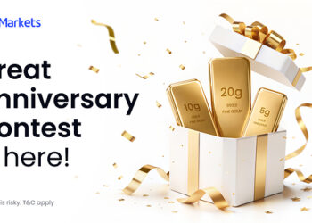 JustMarkets Launches Great Anniversary Contest with $50,000+ Prize Pool and Gold Rewards
