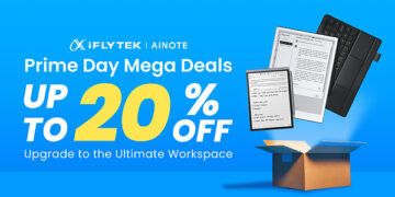 Upgrade Your Productivity: Save 20% on iFLYTEK AINOTE Series This Prime Day