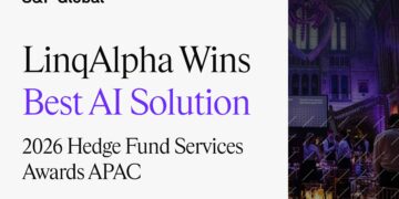 LinqAlpha Wins Best AI Solution at the 2026 Hedge Fund Services Awards