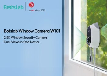 Botslab Launches W101: First Dual Indoor & Outdoor Window Camera