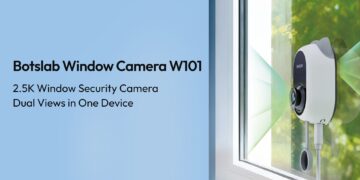 Botslab Launches W101: First Dual Indoor & Outdoor Window Camera
