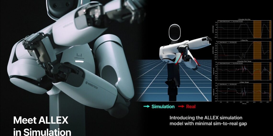 WIRobotics Begins Building a Physical AI Development Ecosystem: The First Technology Release Features the ALLEX Simulation Model