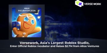 Versework, Asia’s Largest Roblox Studio, Enters Official Roblox Incubator and Raises $2.7M from Altos Ventures