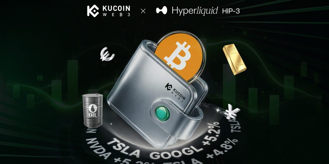 KuCoin Web3 Wallet Expands Into Crypto + TradFi Perpetuals With HIP-3 Upgrade