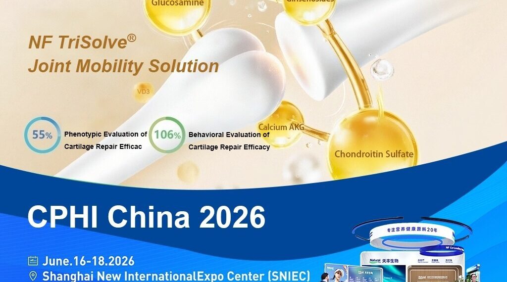 Natural Field Announces New Cartilage Health Research Findings Ahead of CPHI China 2026