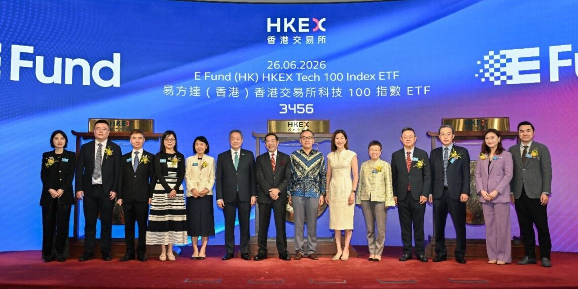 E Fund (HK) HKEX Tech 100 Index ETF (3456) Lists Today