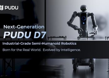 PUDU Embodied Unveils the Next-Generation PUDU D7: Opening a New Chapter for Industrial Semi-Humanoid Robotics
