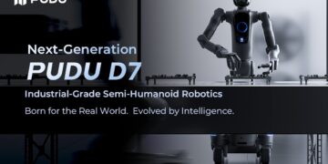 PUDU Embodied Unveils the Next-Generation PUDU D7: Opening a New Chapter for Industrial Semi-Humanoid Robotics