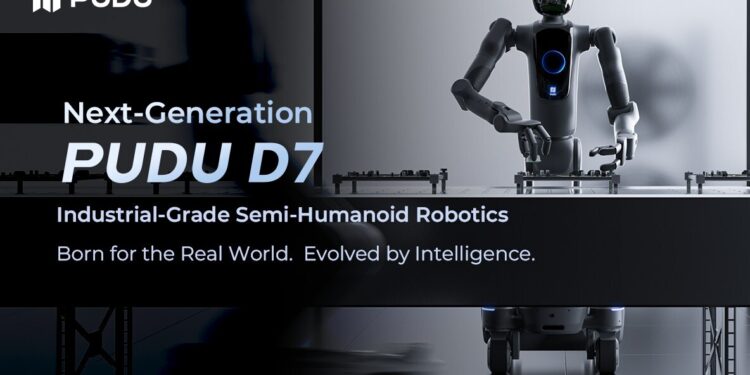 PUDU Embodied Unveils the Next-Generation PUDU D7: Opening a New Chapter for Industrial Semi-Humanoid Robotics