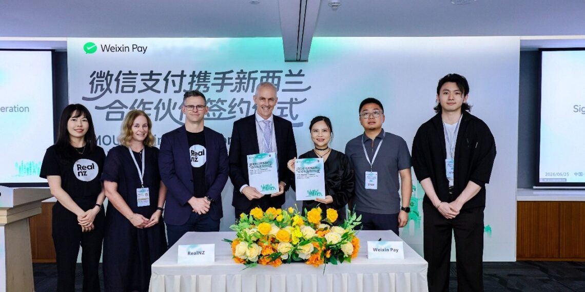 RealNZ Signs Memorandum of Understanding (MoU) with Weixin Pay to Enhance the New Zealand Experience for Chinese Mainland Visitors