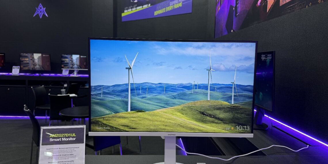 Computex 2026: AMZFAST Expands Beyond Gaming Monitors with Smart Displays, OLED Technology and 400Hz Esports Performance