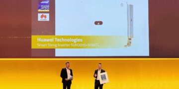 Huawei’s 506   kW Smart String Inverter Won the Smarter E AWARD at Intersolar Europe 2026
