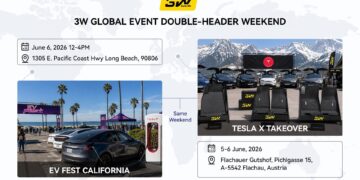 From California to the Austrian Alps: 3W Auto-life Debuts Future Series Floor Liners With Tesla and EV Communities