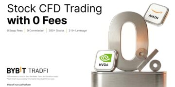Bybit TradFi Doubles Down on Zero-Fee Stock CFD Trading: 0 Commission + 0 Swap Fee