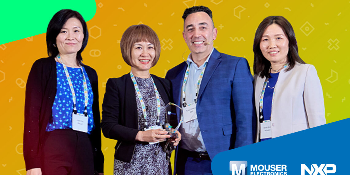 Mouser Electronics Receives NXP’s Top Customer Count Asia 2025 Award For the First Time
