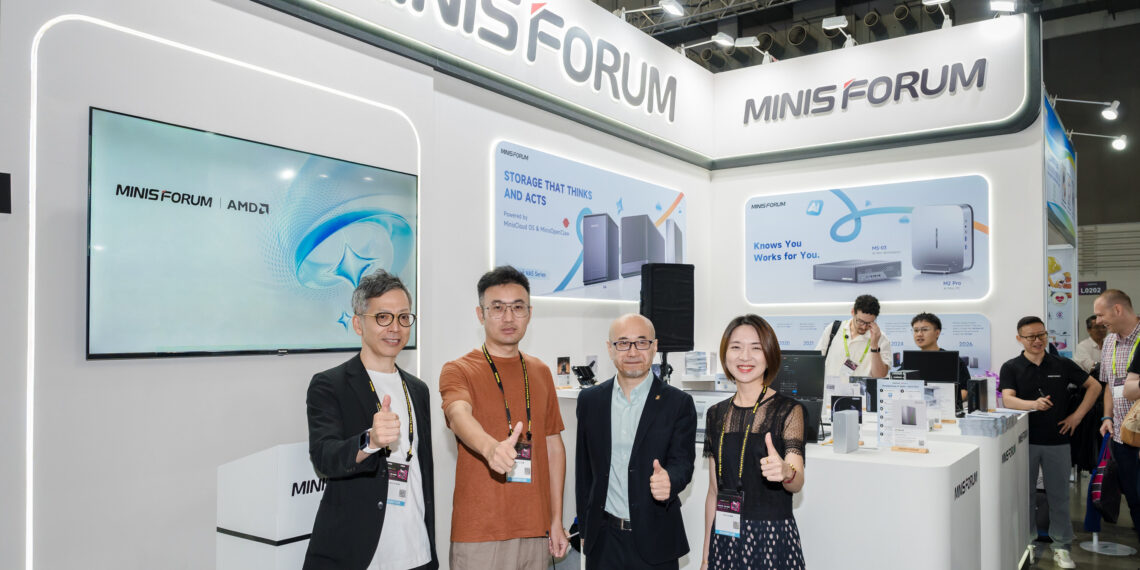 Benefiting SMBs and OPCs: MINISFORUM Unveils Private AI Agent NAS Ecosystems at COMPUTEX 2026