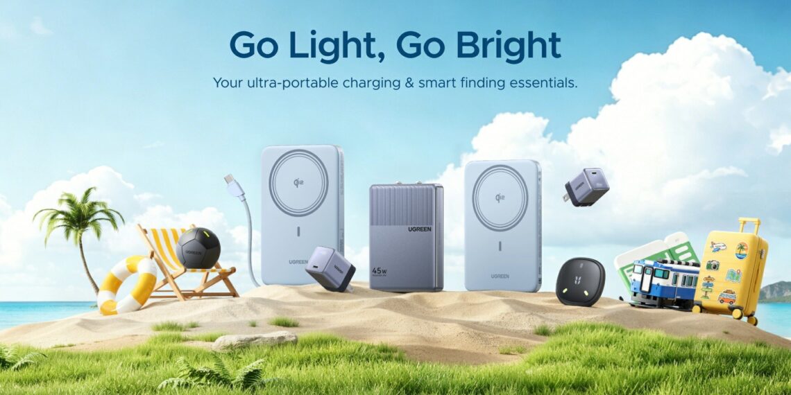 UGREEN Unveils New Charger Solutions and Trackers for Lightweight, Worry-Free Summer Travel