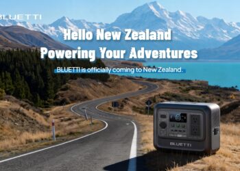 BLUETTI Expands into New Zealand with Renewable Portable Power Solutions